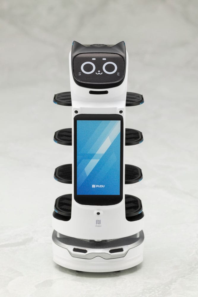 Pudu Robotics Bellabot White Ver. 11cm Plastic Model Kit